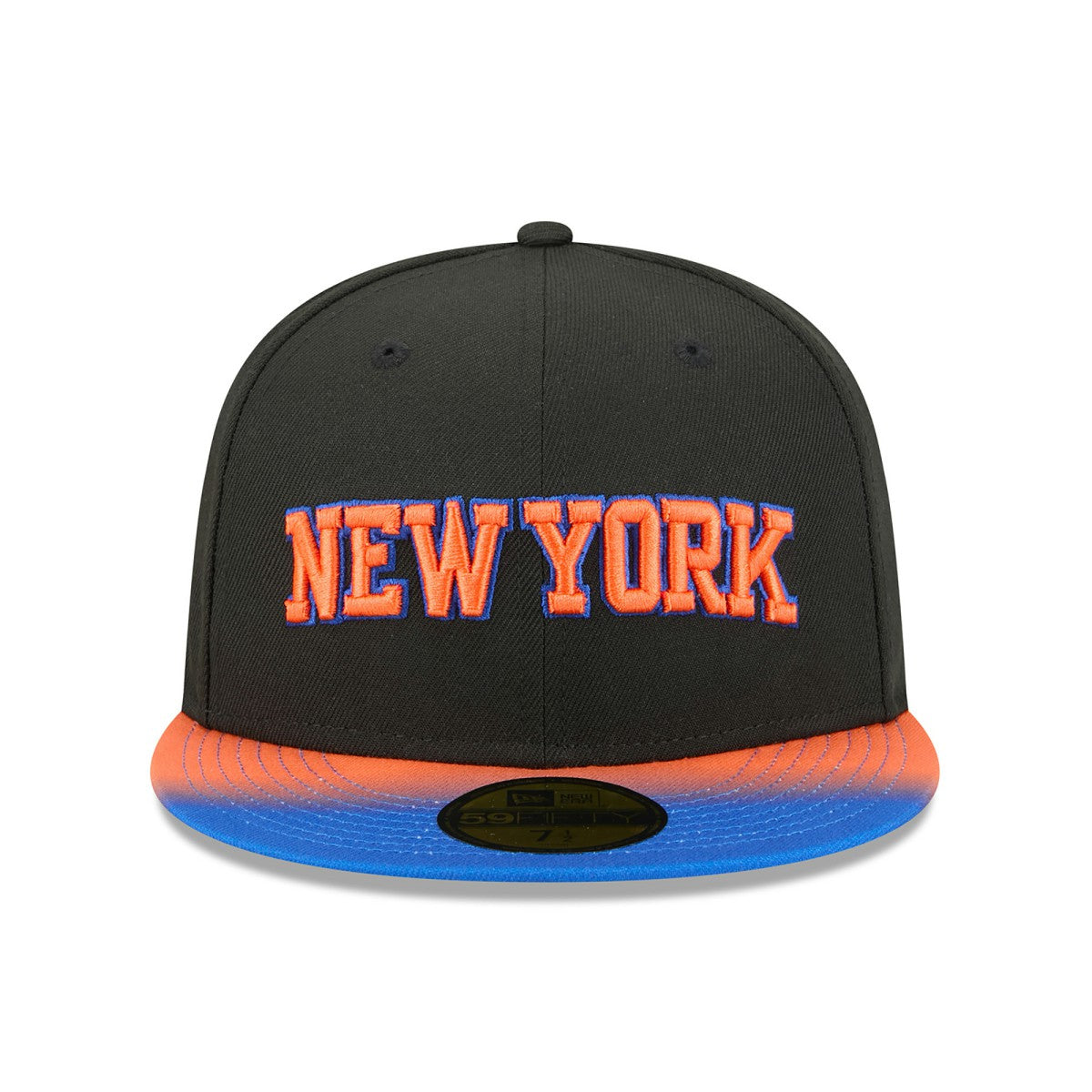 New Era - New York Knicks Jersey Hook Statement Edition 59FIFTY Fitted Hat - Black/Blue