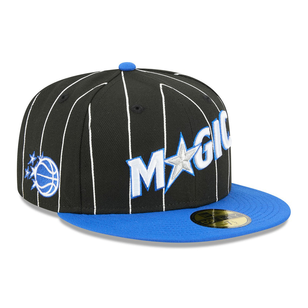 New Era - Orlando Magic Jersey Hook Statement Edition 59FIFTY Fitted Hat - Black/Blue