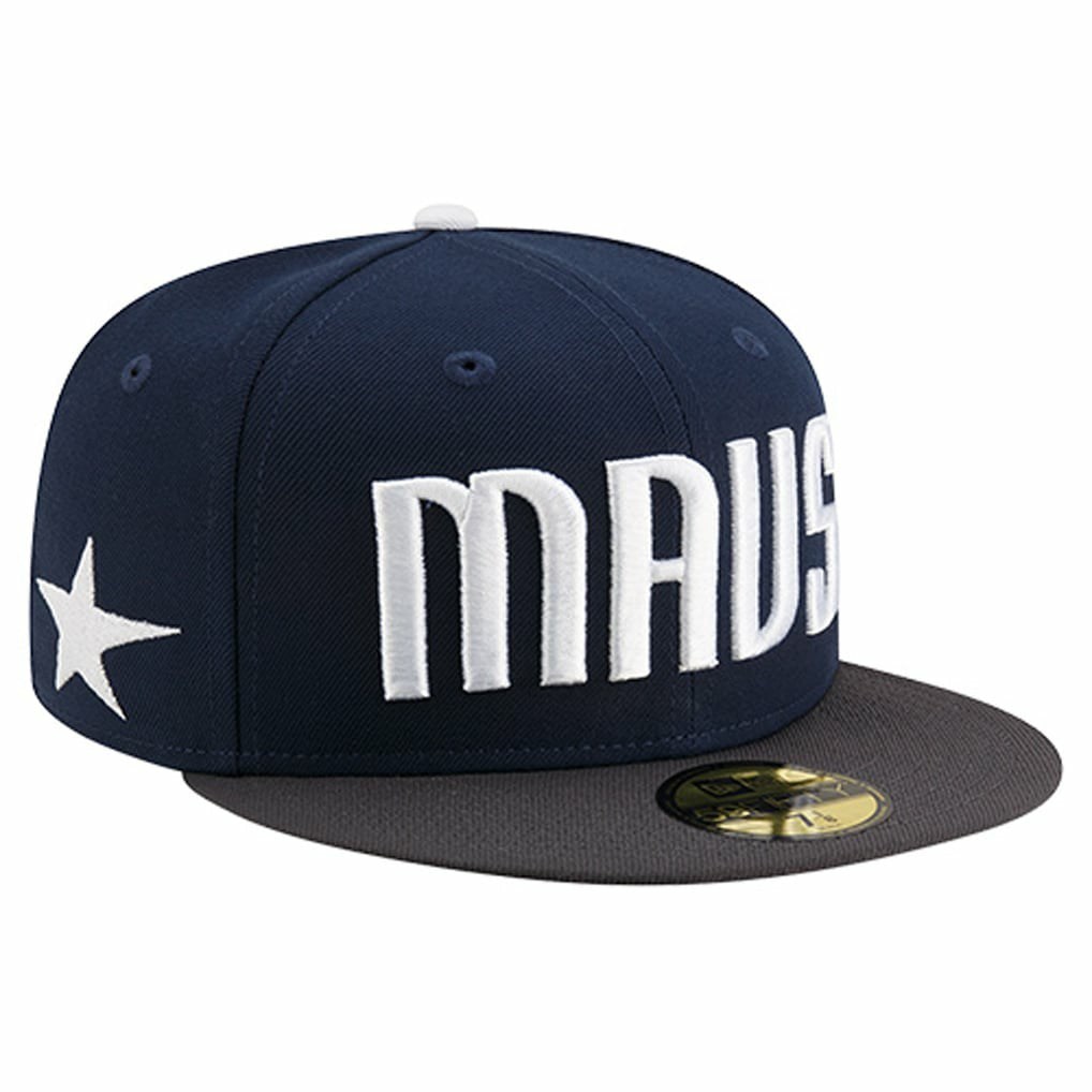 New Era - Dallas Mavericks Statement Edition Jersey Hook 59Fifty Fitted Hat - Navy