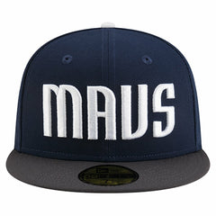 New Era - Dallas Mavericks Statement Edition Jersey Hook 59Fifty Fitted Hat - Navy