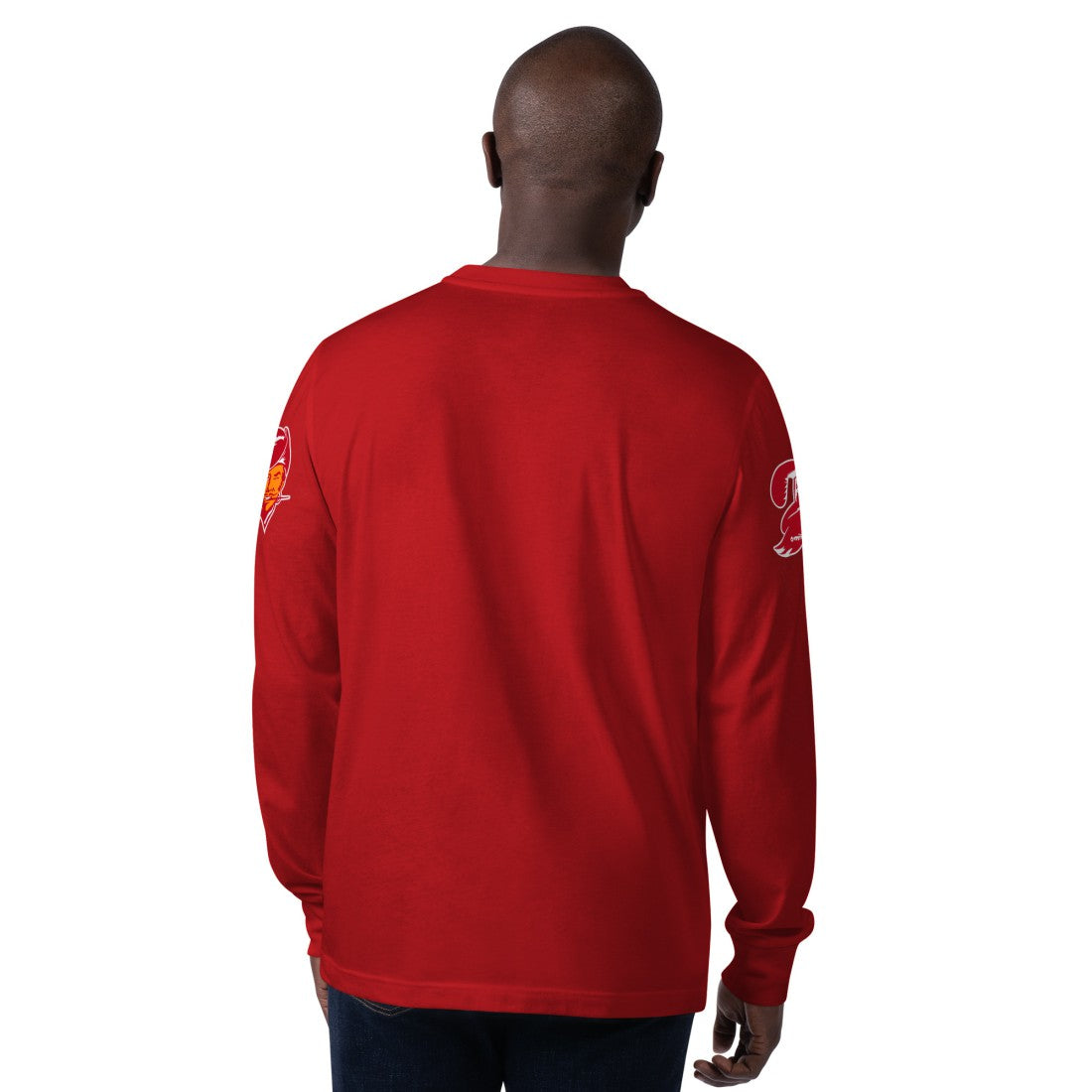 Tampa Bay Buccaneers Starter Extreme Clutch Hit Vintage Logo Long Sleeve T-Shirt Red - NFL