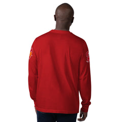 Tampa Bay Buccaneers Starter Extreme Clutch Hit Vintage Logo Long Sleeve T-Shirt Red - NFL