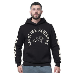 Carolina Panthers Starter Handoff Fleece Hoodie Sweatshirt Black - NFL