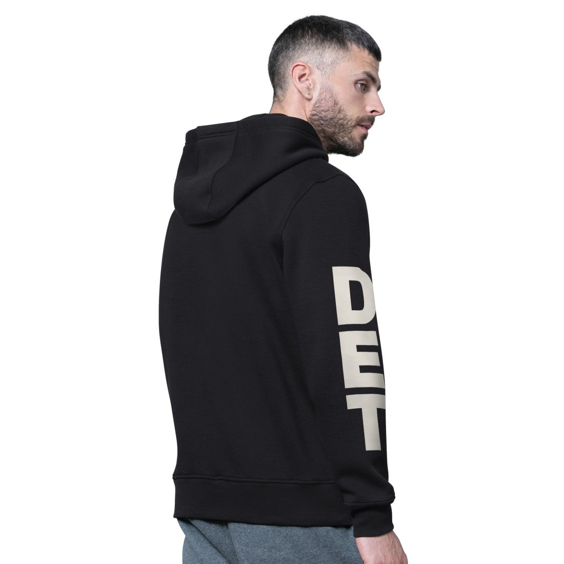 Detroit Lions Starter Handoff Fleece Hoodie Sweatshirt Black - NFL