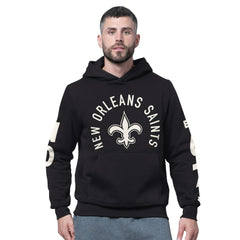 New Orleans Saints Starter Handoff Fleece Hoodie Sweatshirt Black - NFL