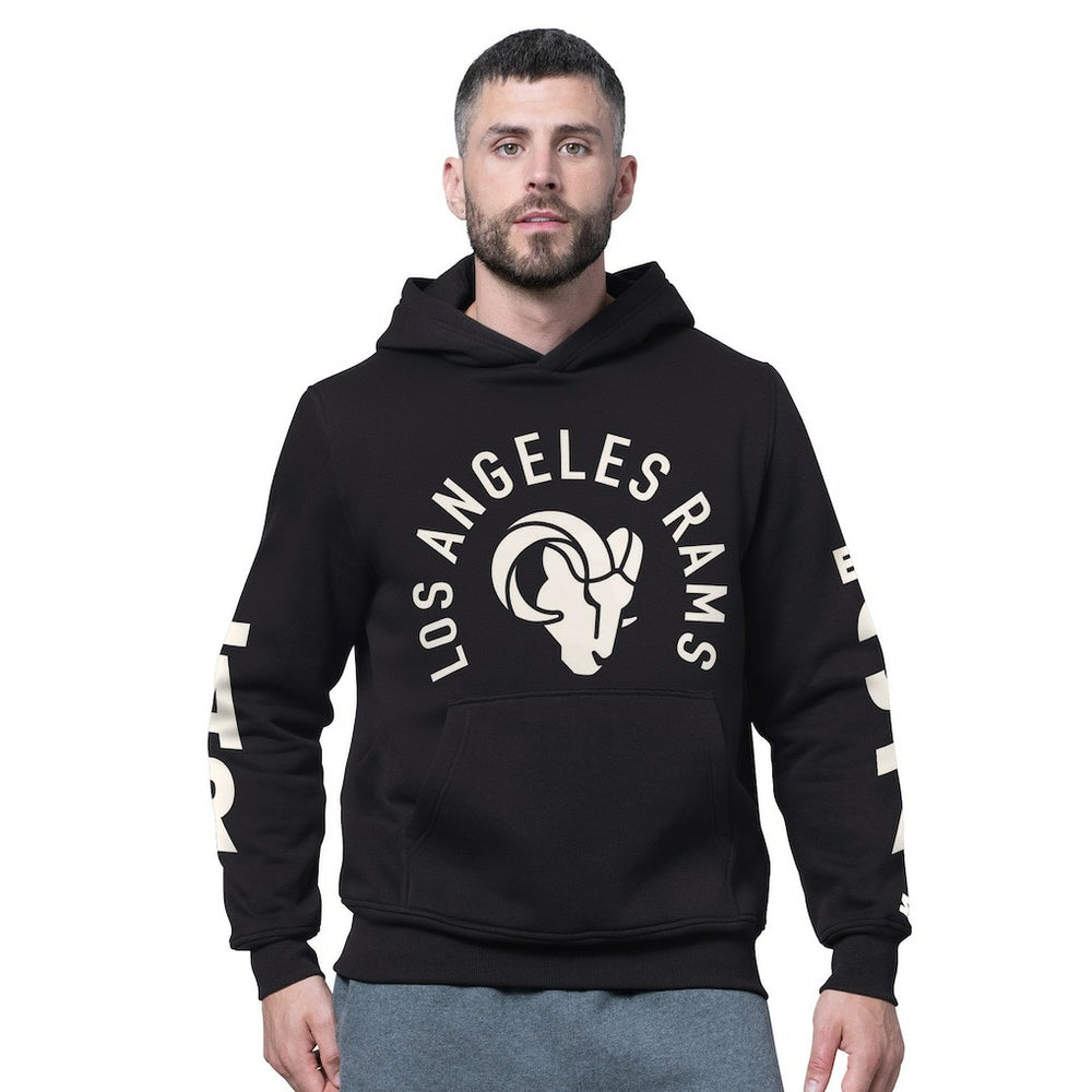 Los Angeles Rams Starter Handoff Fleece Hoodie Sweatshirt Black - NFL