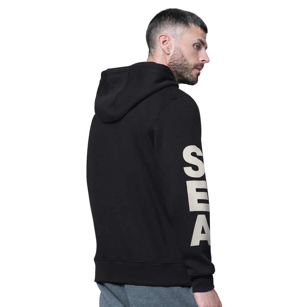 Seattle Seahawks Starter Handoff Fleece Hoodie Sweatshirt Black - NFL