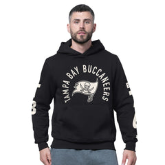 Tampa Bay Buccaneers Starter Handoff Fleece Hoodie Sweatshirt Black - NFL