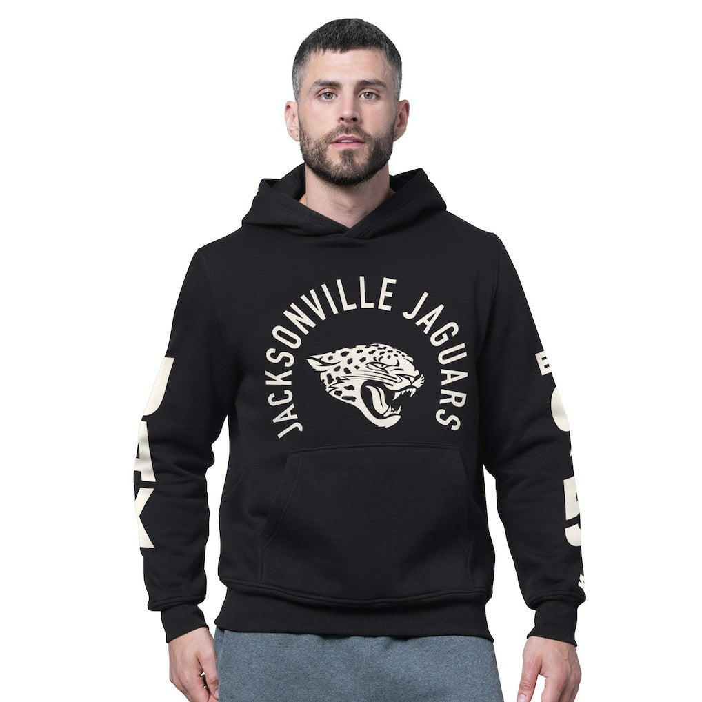 Jacksonville Jaguars Starter Handoff Fleece Hoodie Sweatshirt Black - NFL