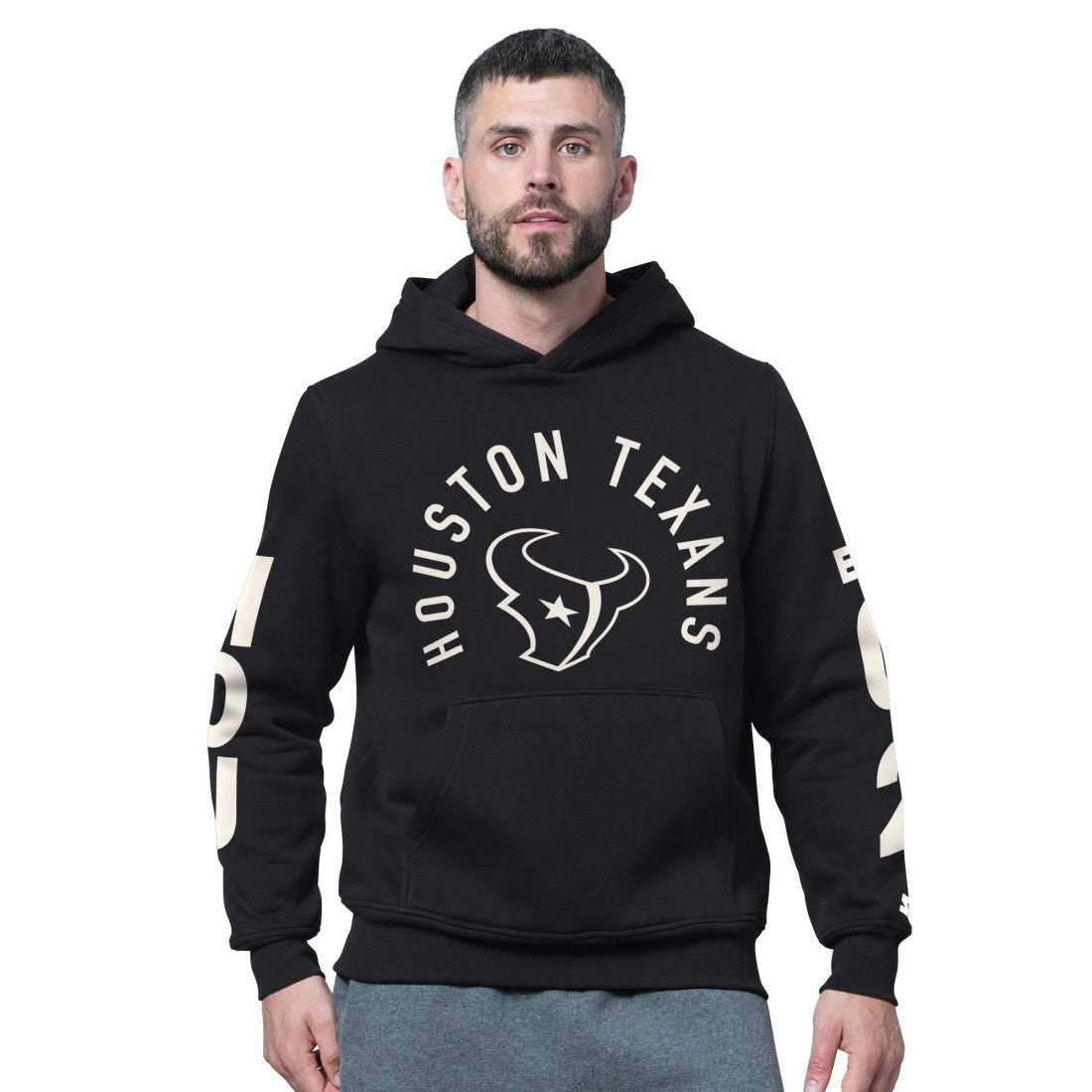 Houston Texans Starter Handoff Fleece Hoodie Sweatshirt Black - NFL