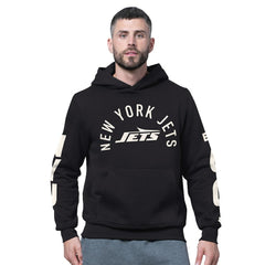 New York Jets Starter Handoff Fleece Hoodie Sweatshirt Black - NFL