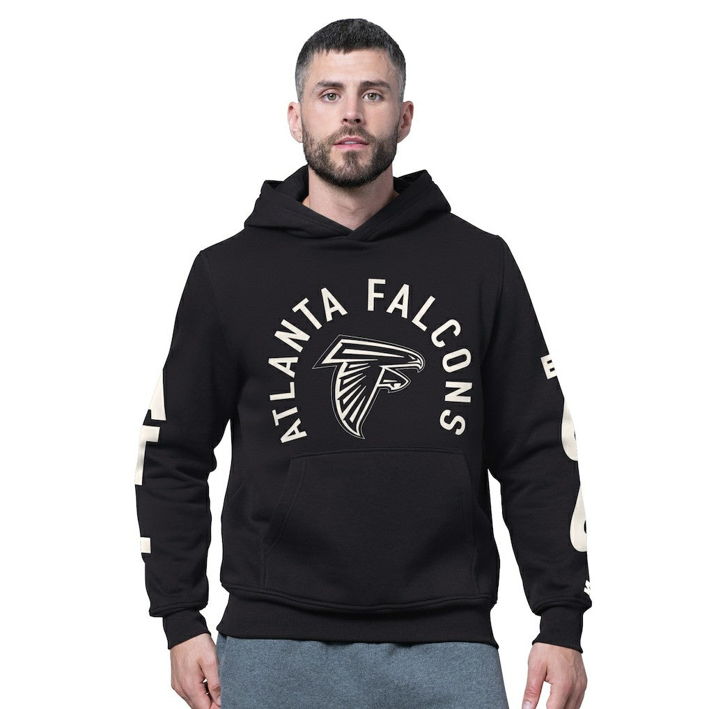 Atlanta Falcons Starter Handoff Fleece Hoodie Sweatshirt Black - NFL