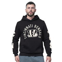 Cincinnati Bengals Starter Handoff Fleece Hoodie Sweatshirt Black - NFL