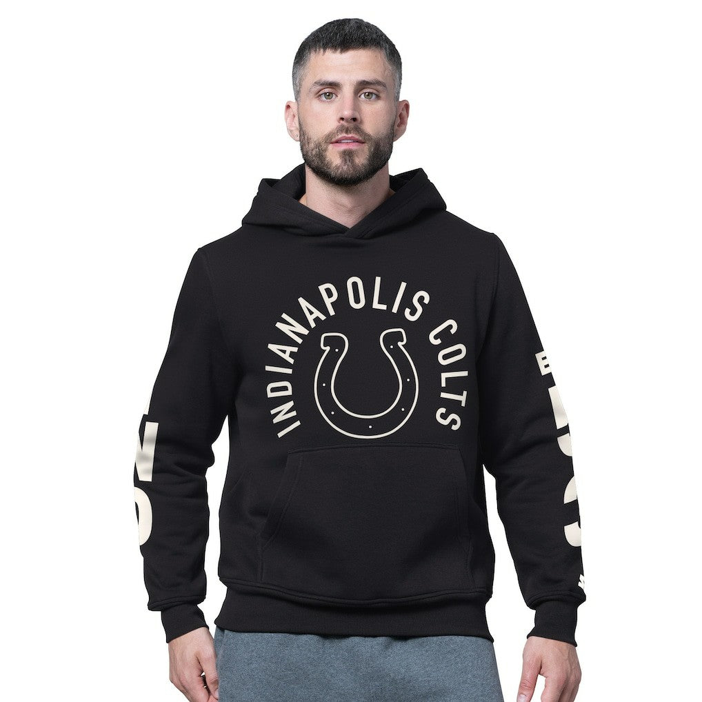 Indianapolis Colts Starter Handoff Fleece Hoodie Sweatshirt Black - NFL