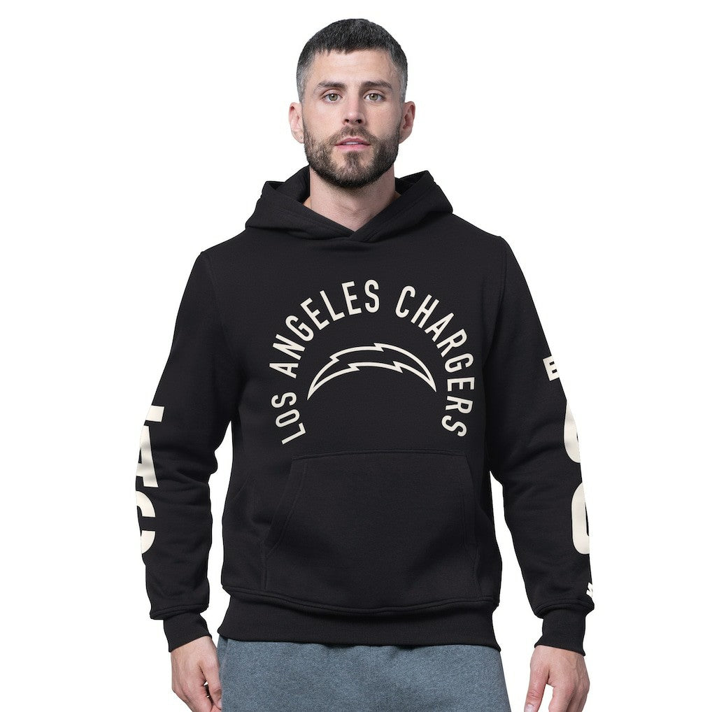 Los Angeles Chargers Starter Handoff Fleece Hoodie Sweatshirt Black - NFL