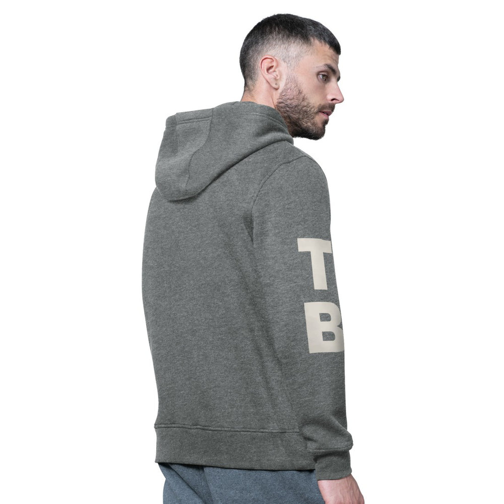 Tampa Bay Buccaneers Starter Handoff Vintage Logo Fleece Hoodie Sweatshirt Charcoal - NFL