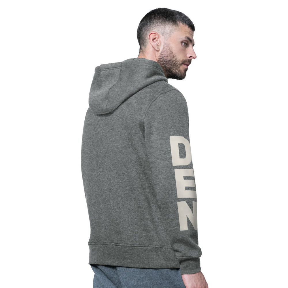 Denver Broncos Starter Handoff Vintage Logo Fleece Hoodie Sweatshirt Charcoal - NFL
