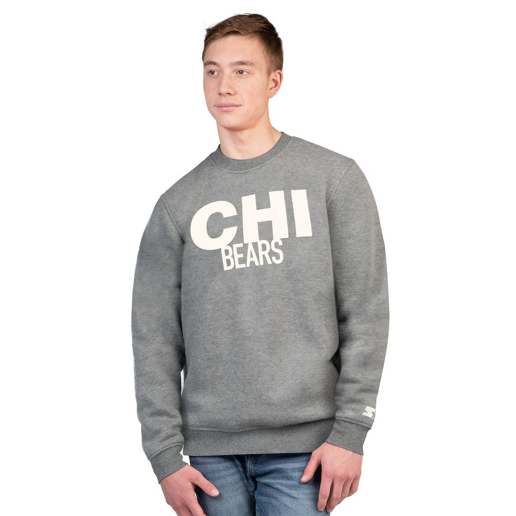 Chicago Bears Starter Assist Sweatshirt Charcoal - NFL