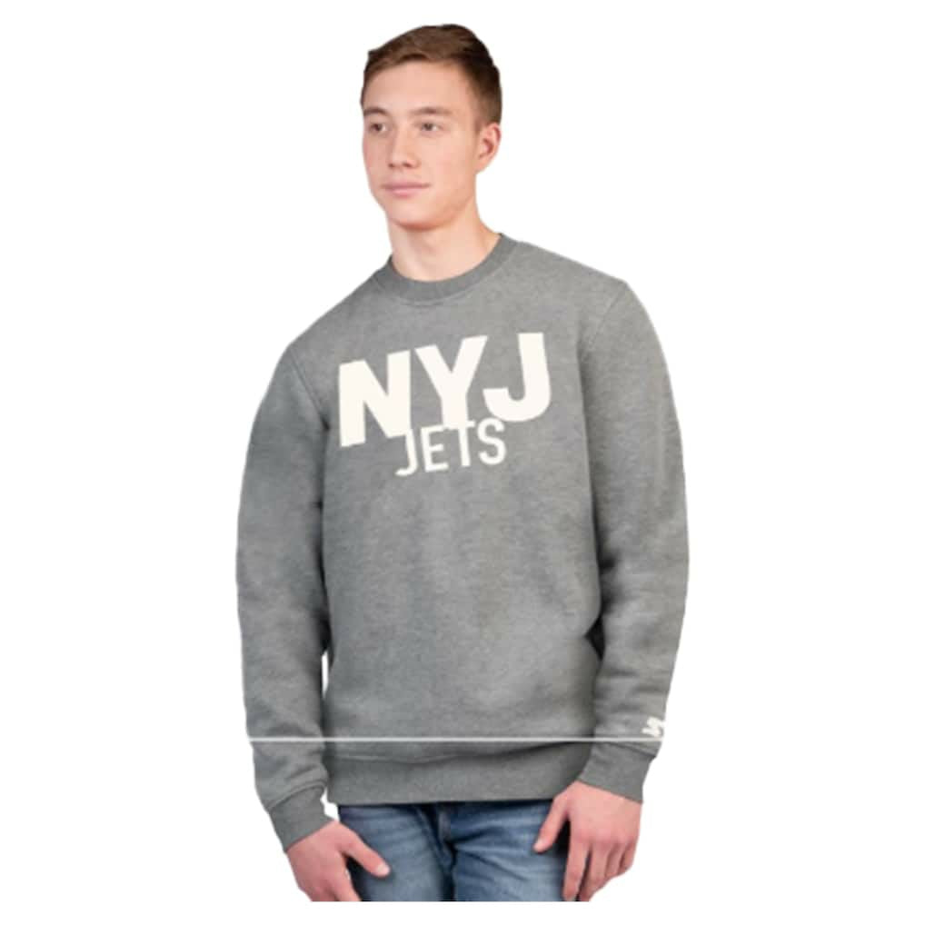 New York Jets Starter Assist Sweatshirt Charcoal - NFL