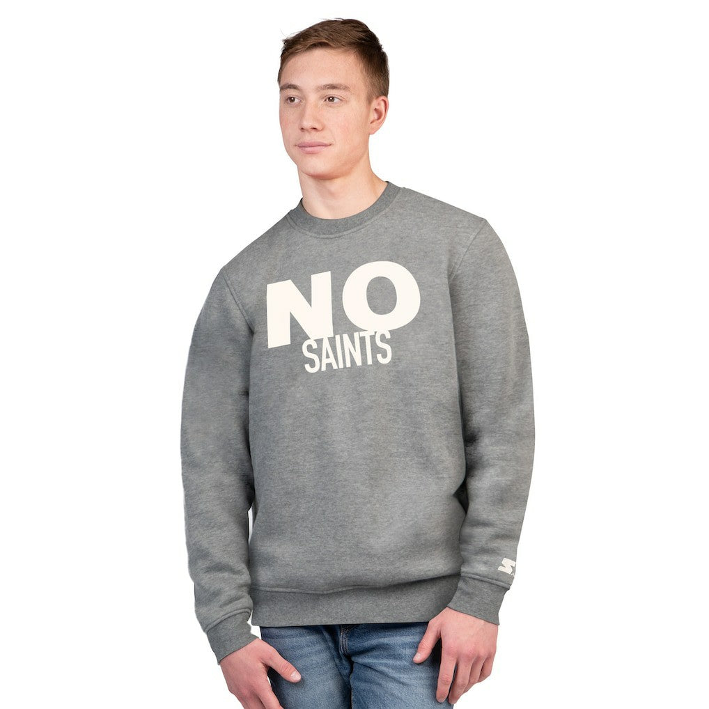 New Orleans Saints Starter Assist Sweatshirt Charcoal - NFL