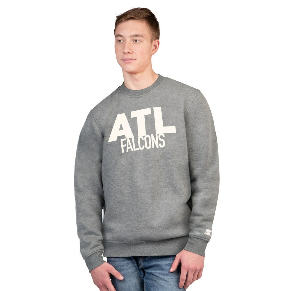 Atlanta Falcons Starter Assist Sweatshirt Charcoal - NFL