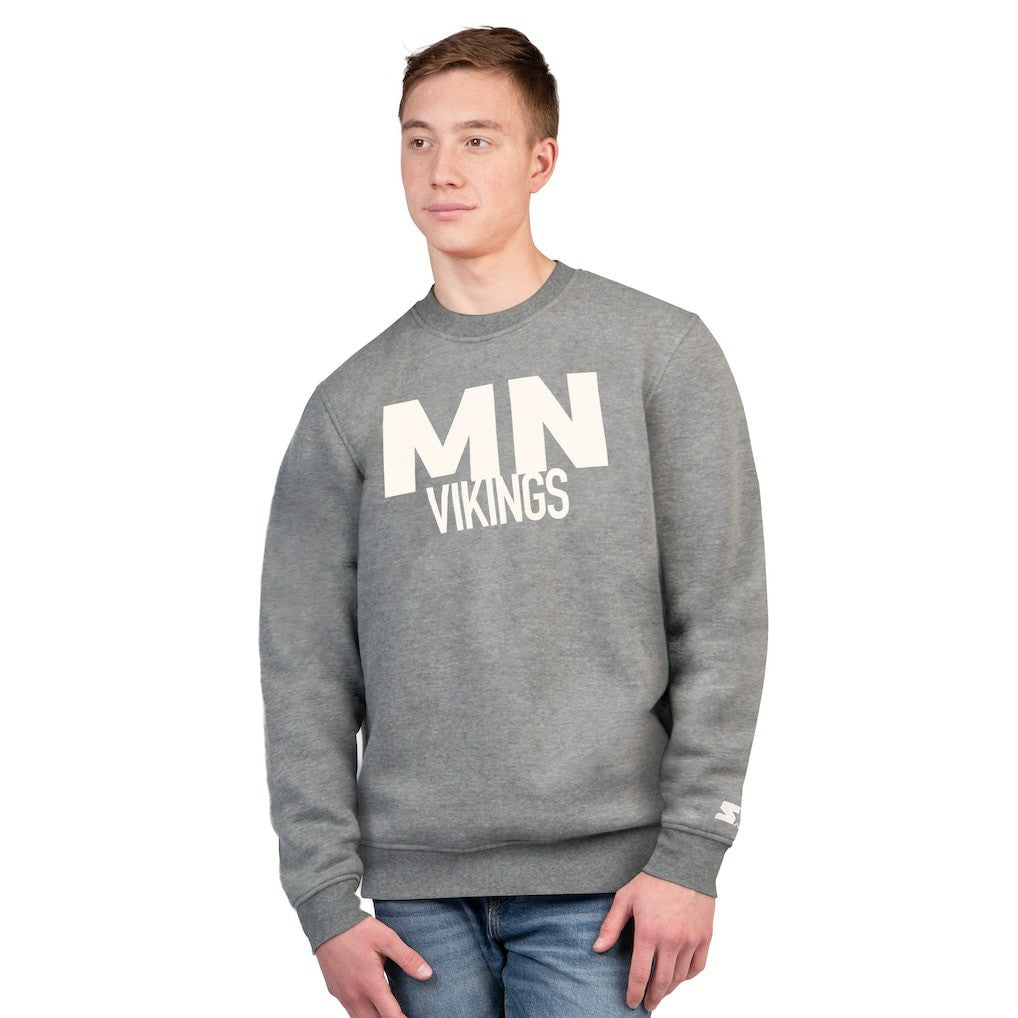 Minnesota Vikings Starter Assist Sweatshirt Charcoal - NFL