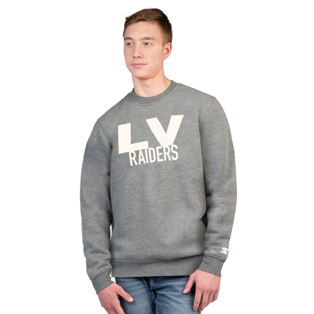 Las Vegas Raiders Starter Assist Sweatshirt Charcoal - NFL