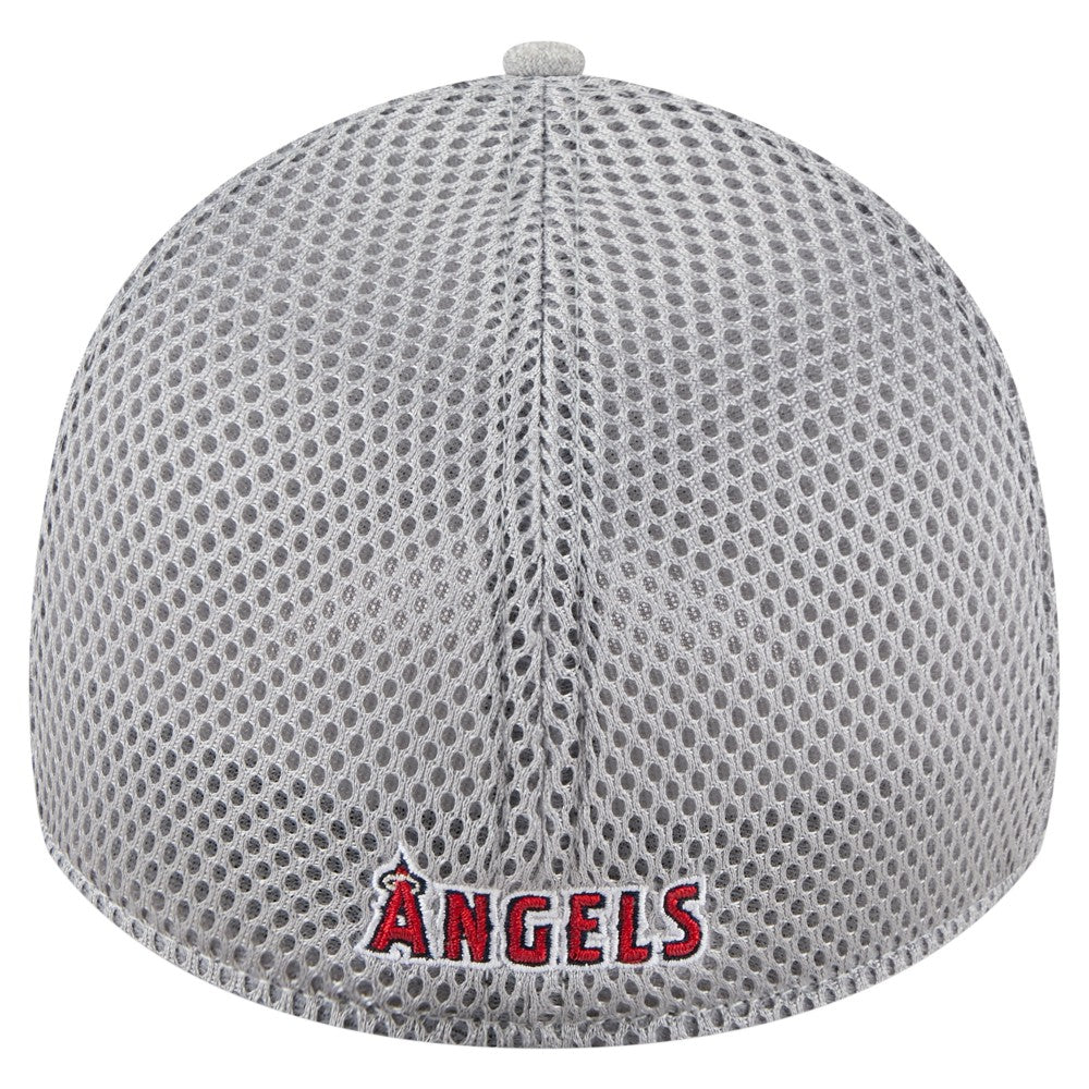 Los Angeles Angels New Era Visor Paint Splatter 39THIRTY Flex Hat Sale