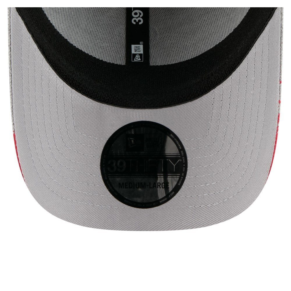 Los Angeles Angels New Era Visor Paint Splatter 39THIRTY Flex Hat Sale