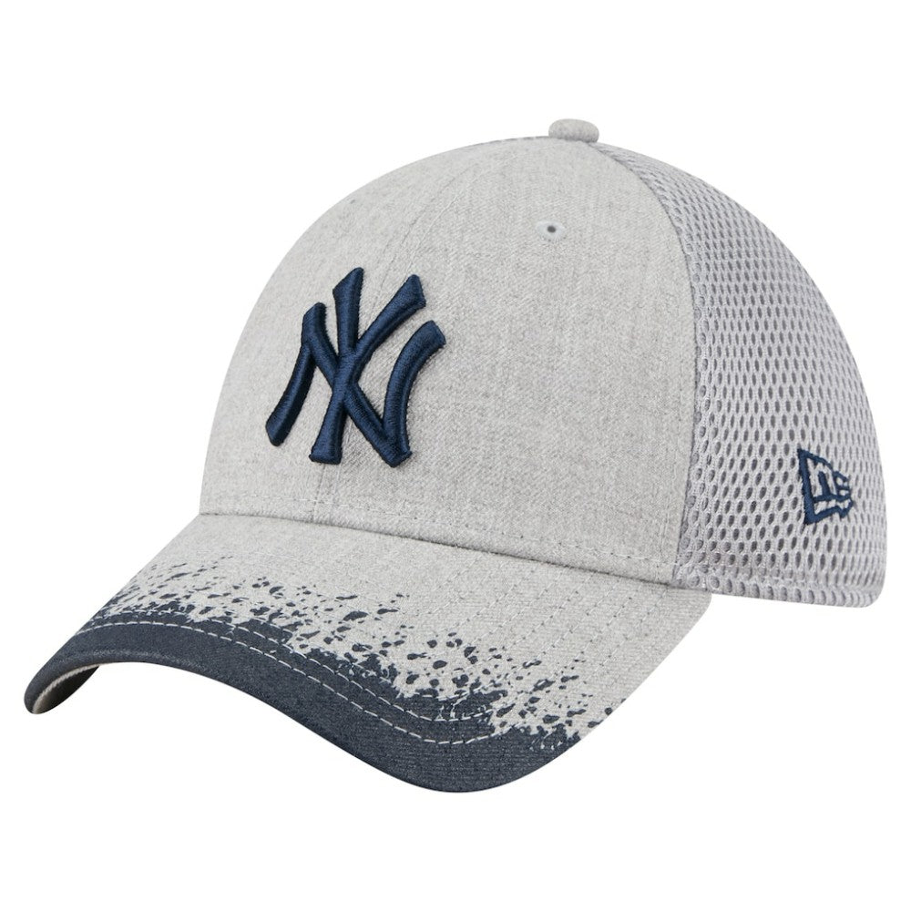 New York Yankees New Era Visor Paint Splatter 39THIRTY Flex Hat Near Me