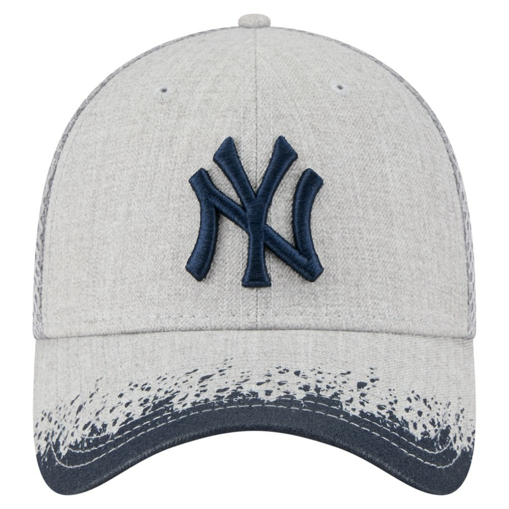 New York Yankees New Era Visor Paint Splatter 39THIRTY Flex Hat Near Me