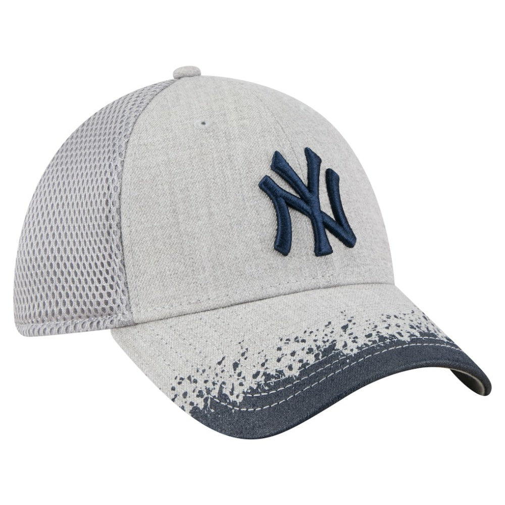New York Yankees New Era Visor Paint Splatter 39THIRTY Flex Hat Near Me