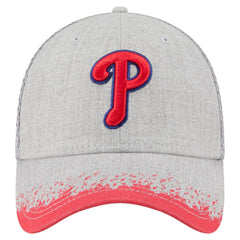 Philadelphia Phillies New Era Visor Paint Splatter 39THIRTY Flex Hat discount
