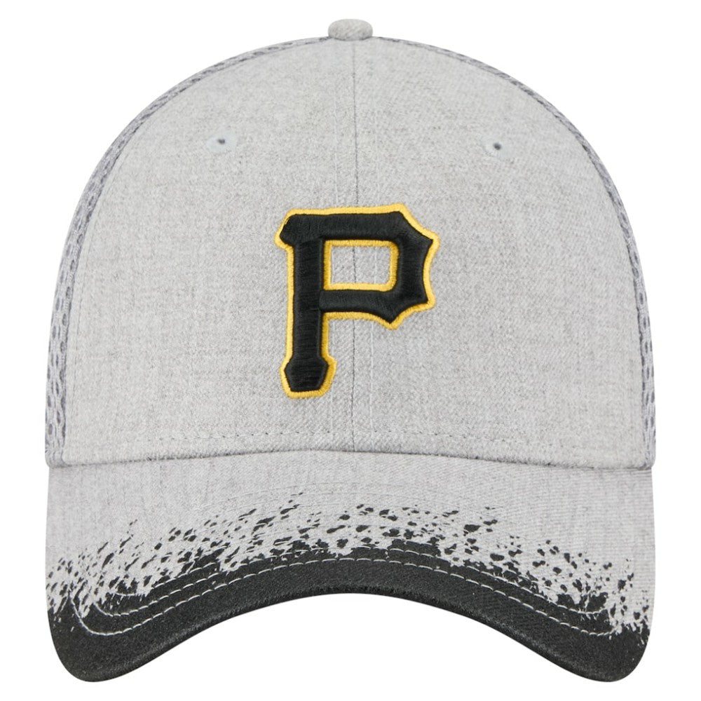 Pittsburgh Pirates New Era Visor Paint Splatter 39THIRTY Flex Hat discount
