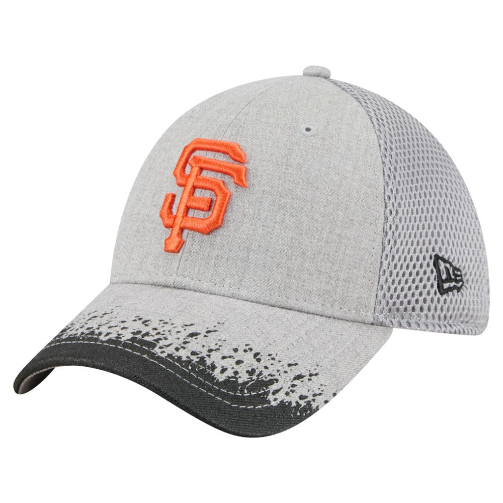 San Francisco Giants New Era Visor Paint Splatter 39THIRTY Flex Hat for sale