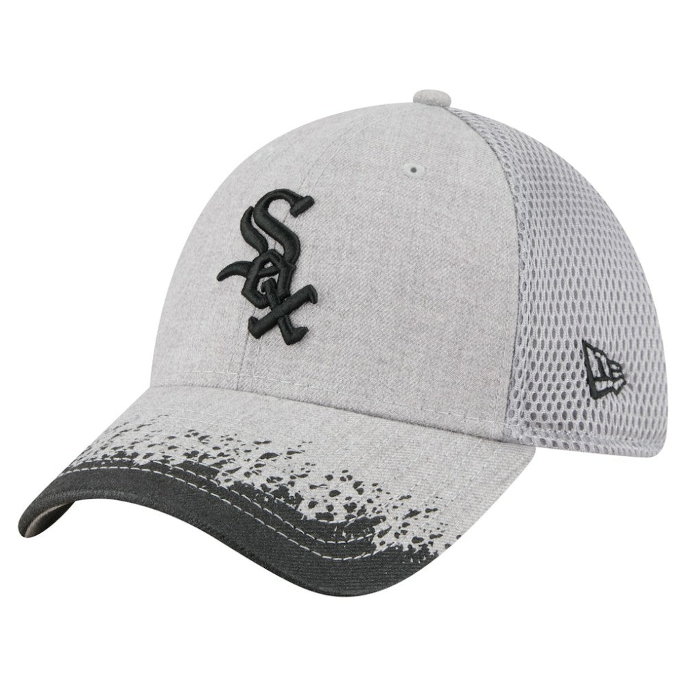 Chicago White Sox New Era Visor Paint Splatter 39THIRTY Flex Hat discount