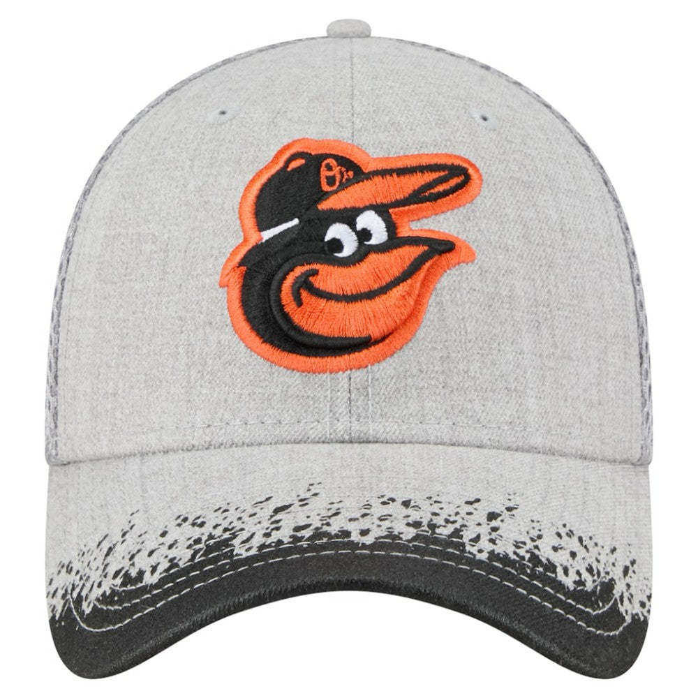 Baltimore Orioles New Era Visor Paint Splatter 39THIRTY Flex Hat discount