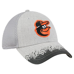 Baltimore Orioles New Era Visor Paint Splatter 39THIRTY Flex Hat discount