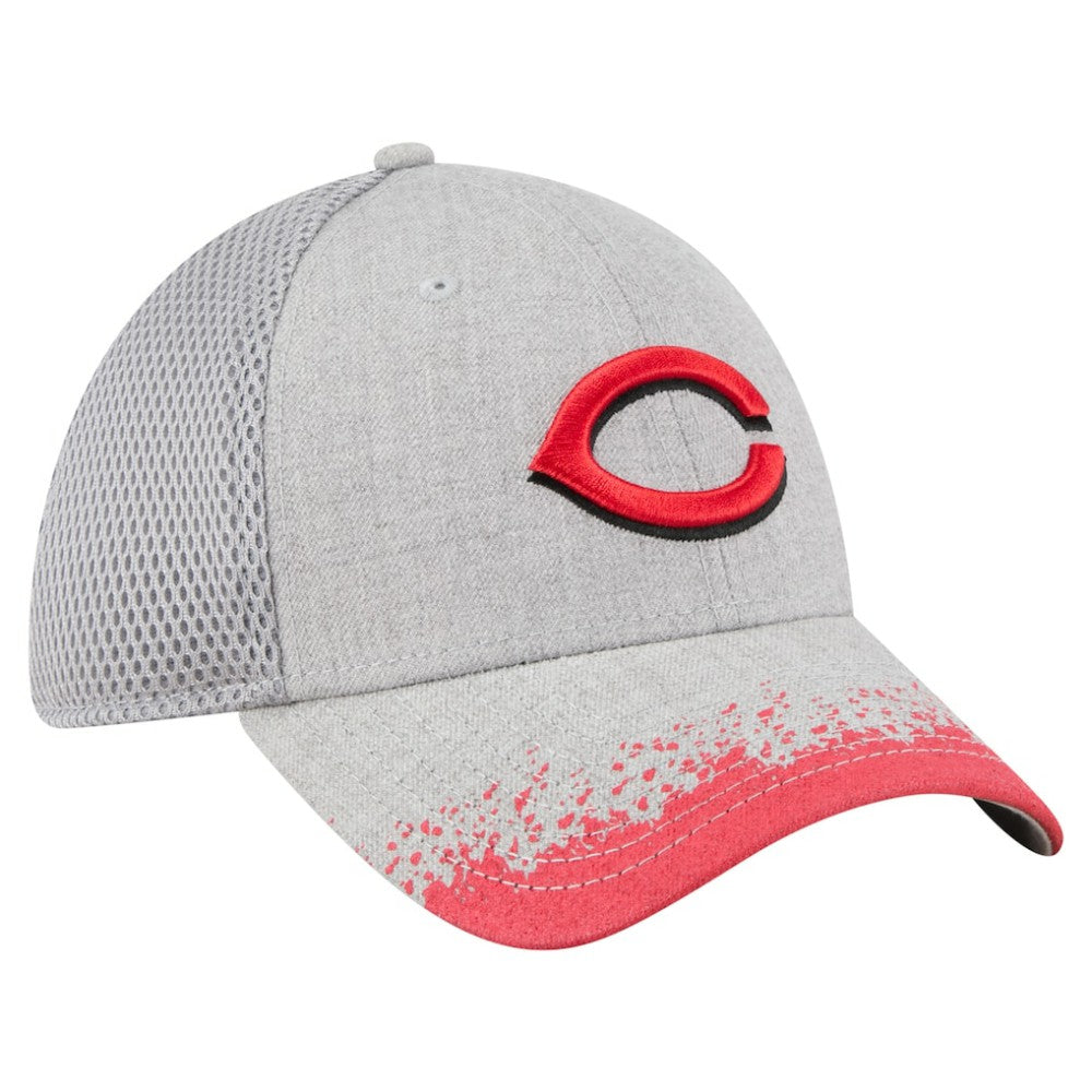 Cincinnati Reds New Era Visor Paint Splatter 39THIRTY Flex Hat Online