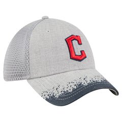 Cleveland Guardians New Era Visor Paint Splatter 39THIRTY Flex Hat discount