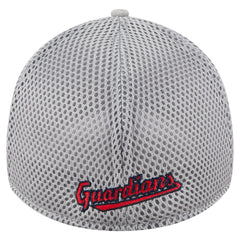 Cleveland Guardians New Era Visor Paint Splatter 39THIRTY Flex Hat discount