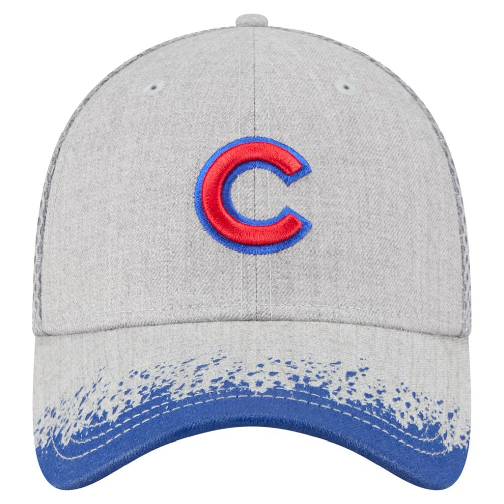Chicago Cubs New Era Visor Paint Splatter 39THIRTY Flex Hat for sale