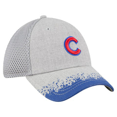 Chicago Cubs New Era Visor Paint Splatter 39THIRTY Flex Hat for sale