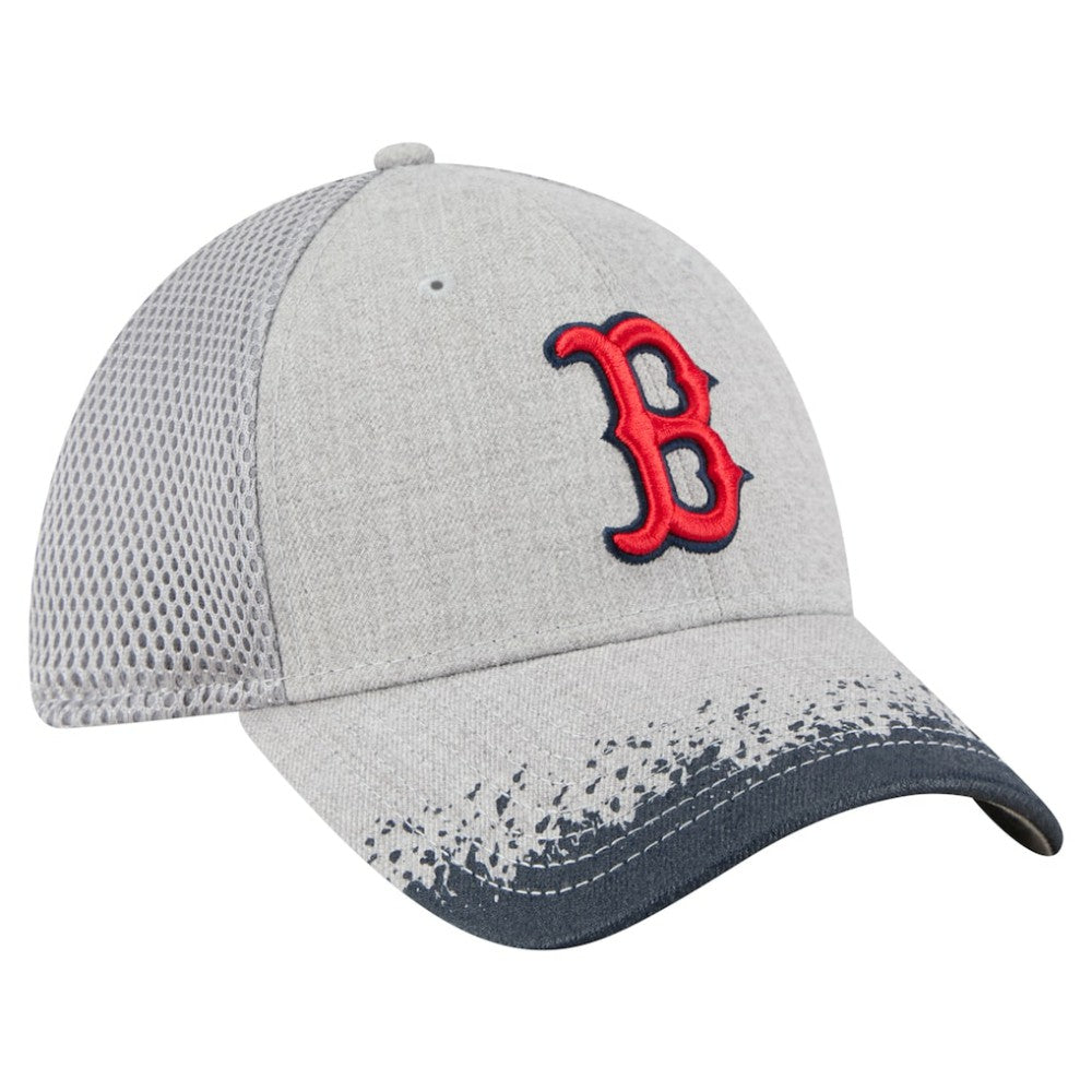 Boston Red Sox New Era Visor Paint Splatter 39THIRTY Flex Hat On Sale