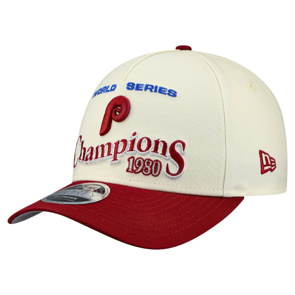 Philadelphia Phillies New Era World Series 9FORTY M-Crown A-Frame Adjustable Hat On Sale