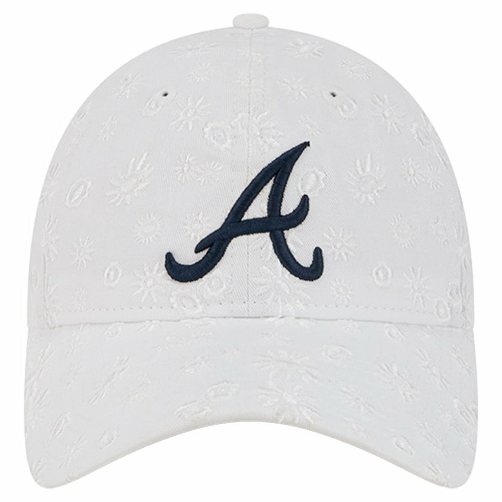 Atlanta Braves New Era Women's Floral Mesh 9TWENTY Adjustable Hat Near Me