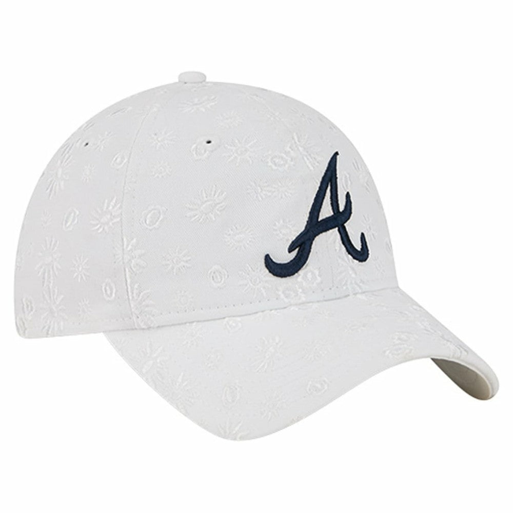 Atlanta Braves New Era Women's Floral Mesh 9TWENTY Adjustable Hat Near Me