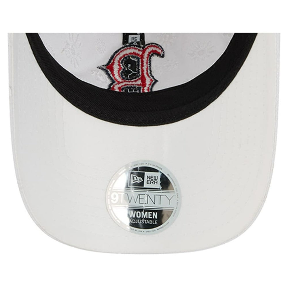 Boston Red Sox New Era Women's Floral Mesh 9TWENTY Adjustable Hat for sale