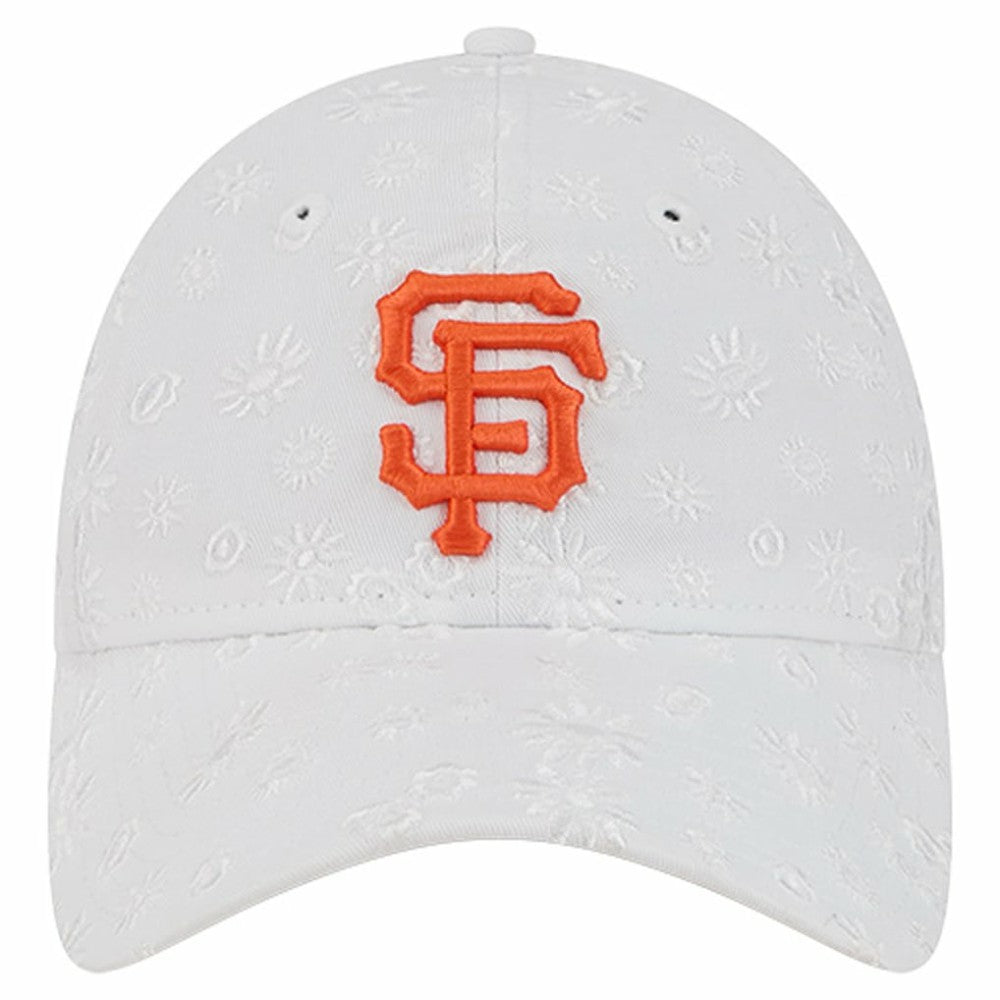San Francisco Giants New Era Women's Floral Mesh 9TWENTY Adjustable Hat On Sale