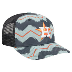 Houston Astros New Era Aztec Denim 9SEVENTY Adjustable Hat for sale